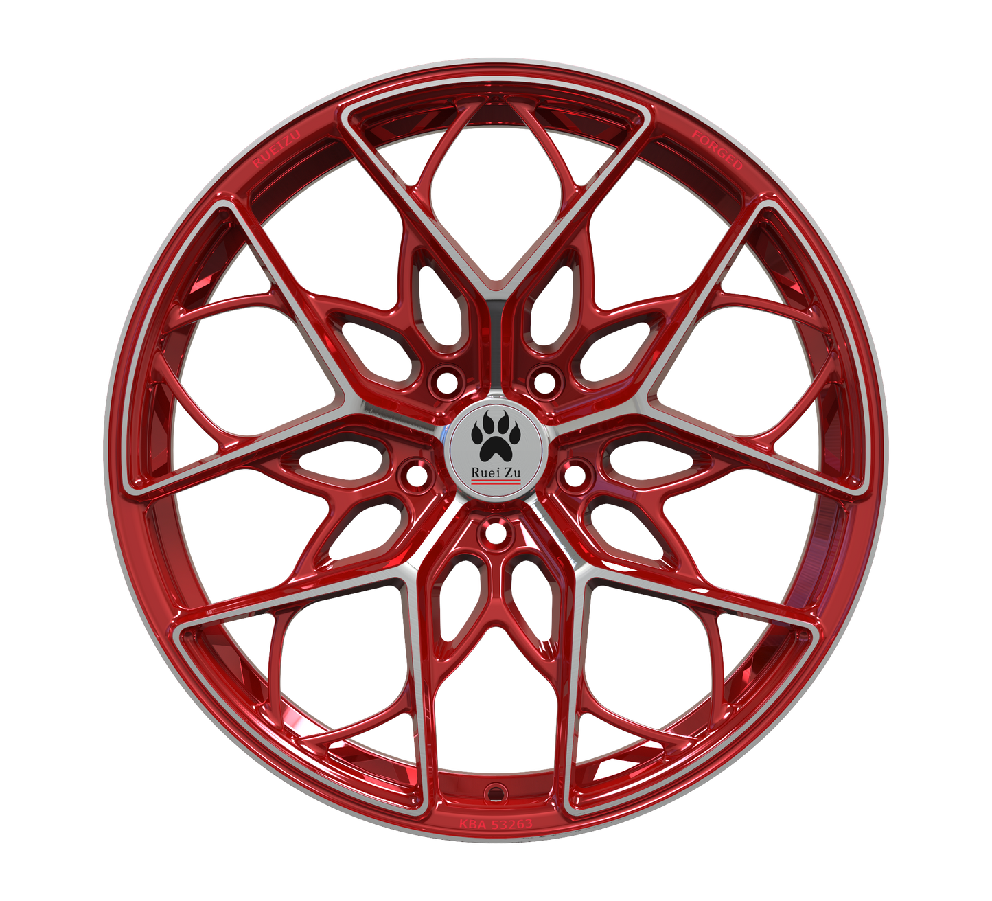 8,5Jx20 Zoll RueiZu  R103 Monoblock Forged Schmiederad mit ABE Gutachten Rueizu Wheels