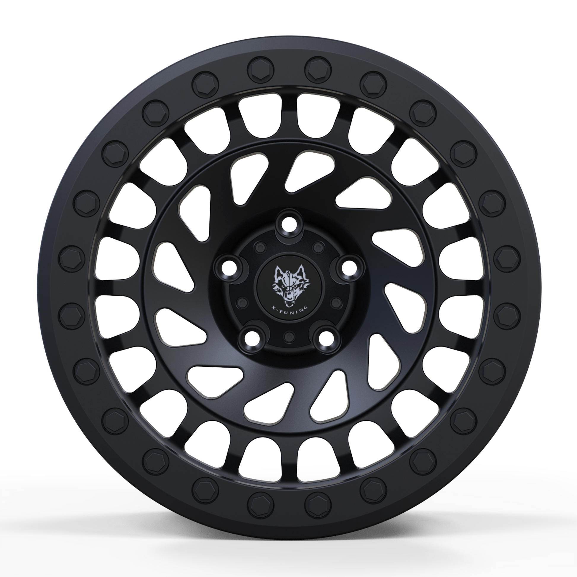 High Performance Rueizu X-Tuning Off-Road Forged Load Web Spoke Design Bead Lock Wheel XT116 Rueizu Wheels
