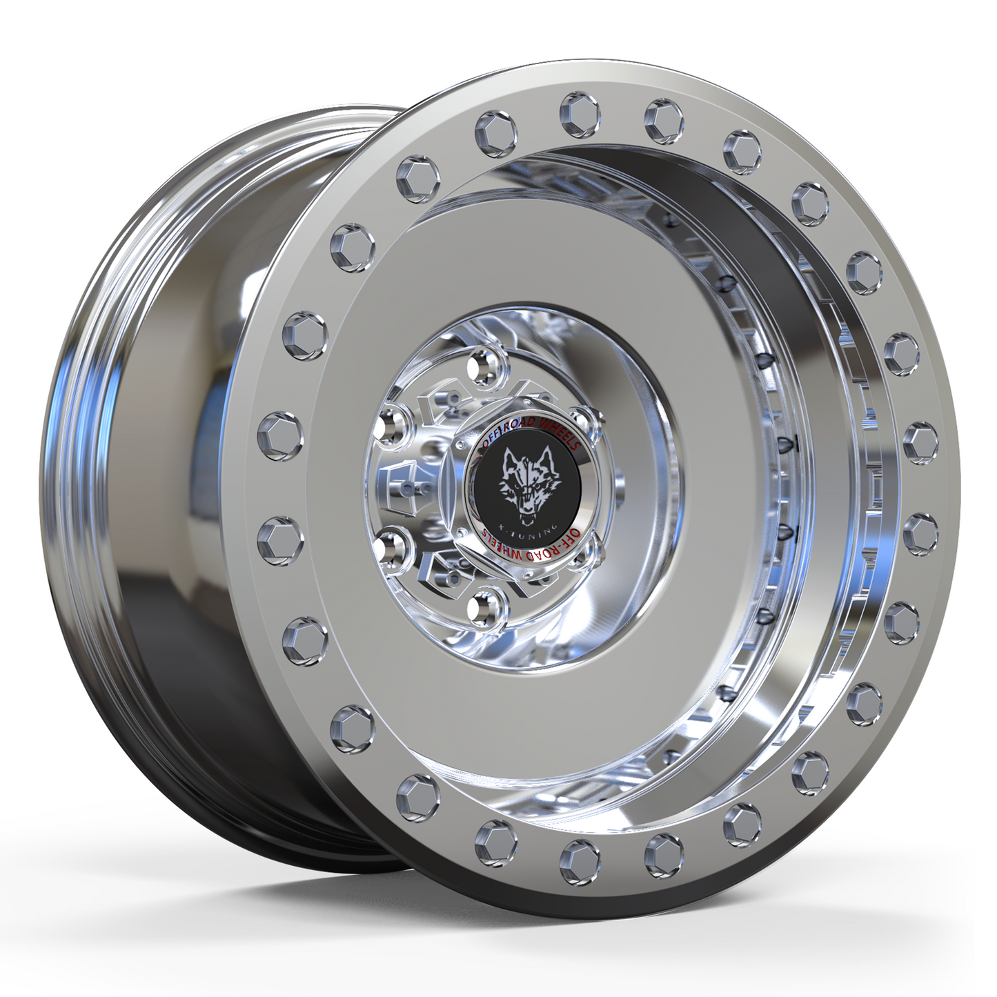 High Performance RueiZu X-Tuning Off-Road Silver Shield Design Spokes Wheel - XT125 Rueizu Wheels